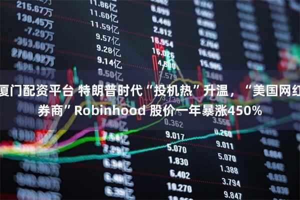 厦门配资平台 特朗普时代“投机热”升温,“美国网红券商”Robinhood 股价一年暴涨450%